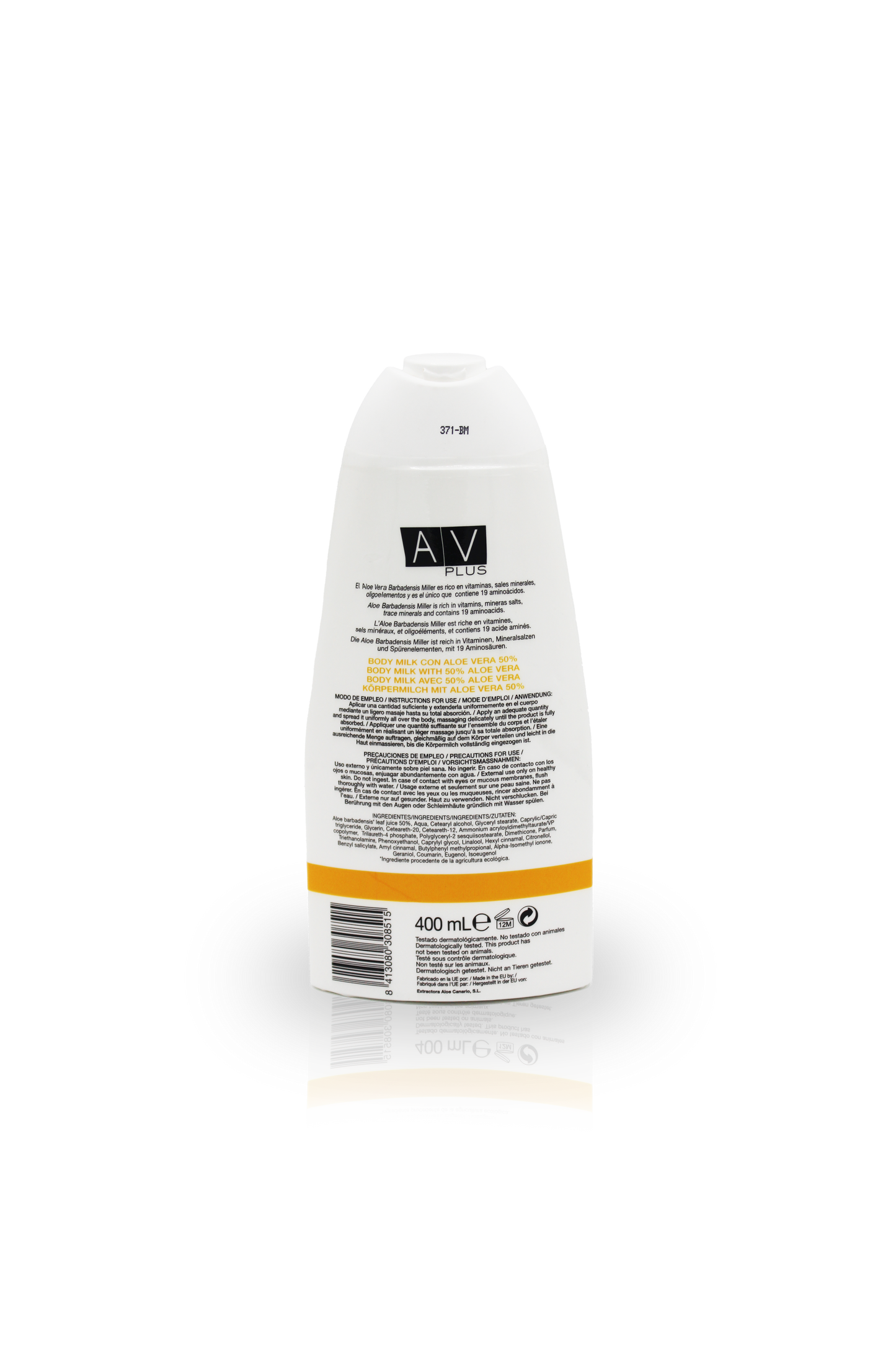 Body Milk AV PLUS 50% Aloe Vera