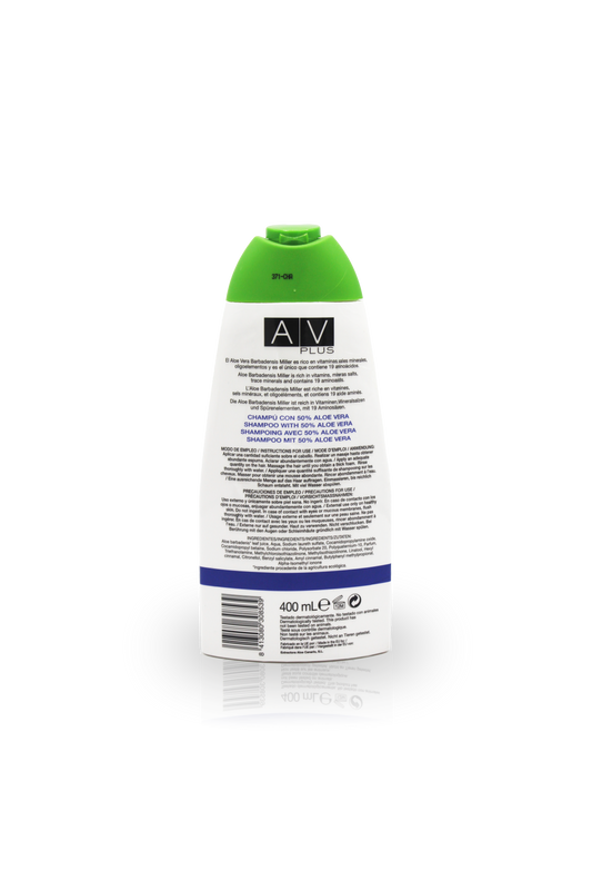 Champú AV PLUS 50% Aloe Vera